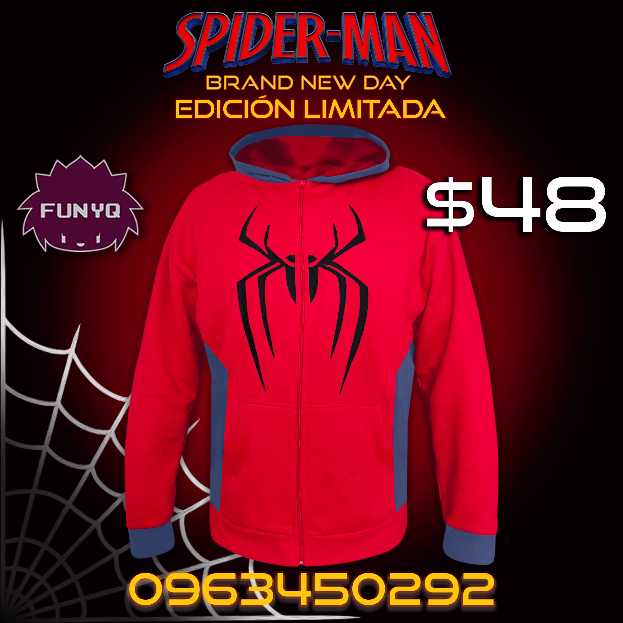 Chompa Spiderman Brand New Day